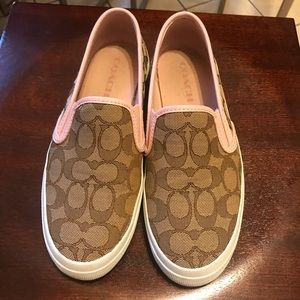 Coach slip on shoe